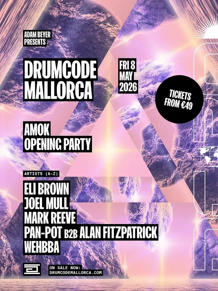 Amok event flyer