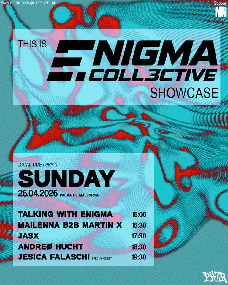 En?gma event flyer