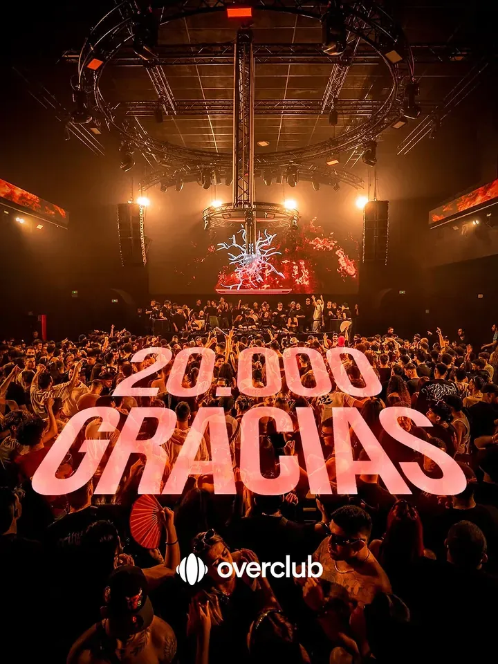 Overclub event flyer