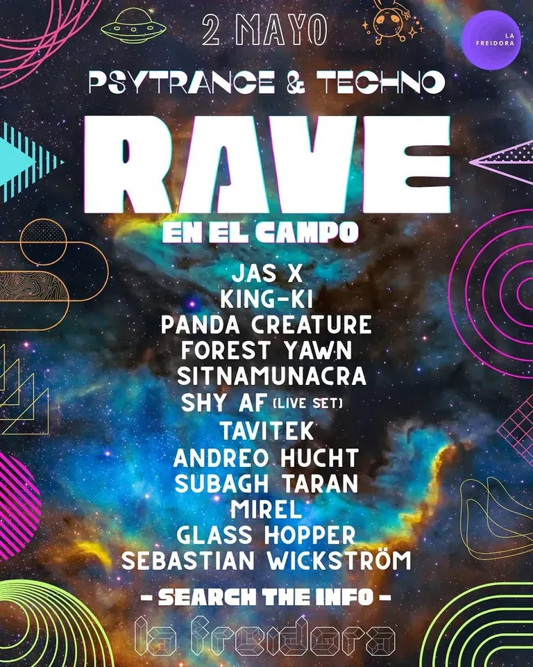 La Freidora event flyer