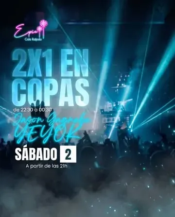Epic Cala Ratjada event flyer