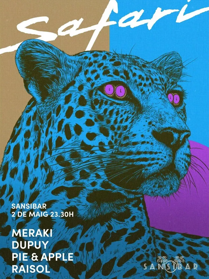 Safari event flyer