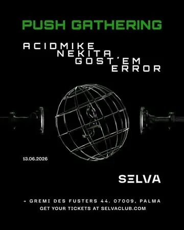 Selva Club event flyer