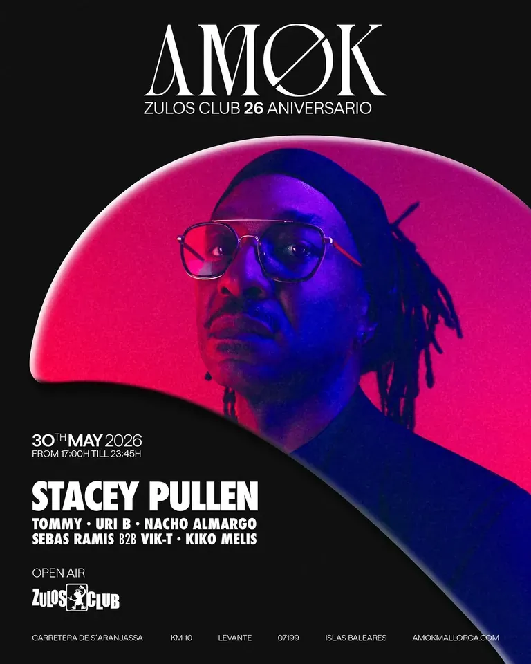 Amok event flyer