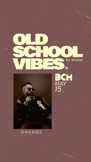 BCM event flyer