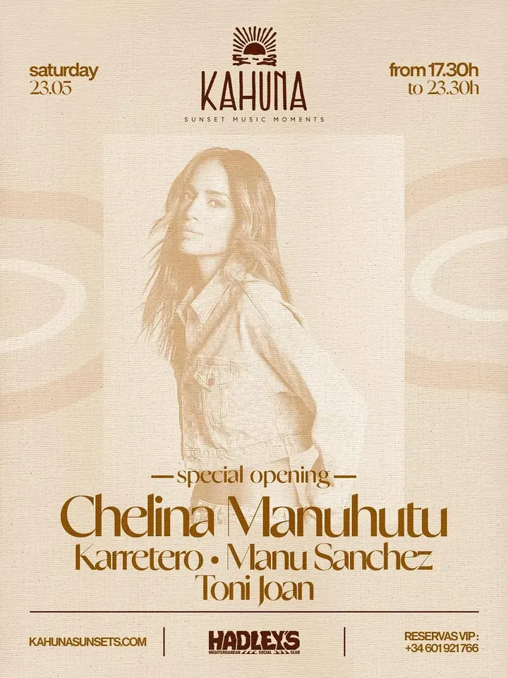 Kahuna Sunsets event flyer