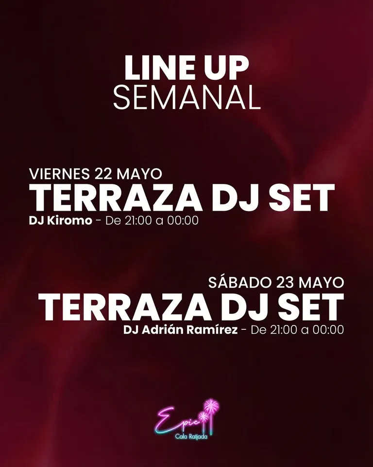 Epic Cala Ratjada event flyer