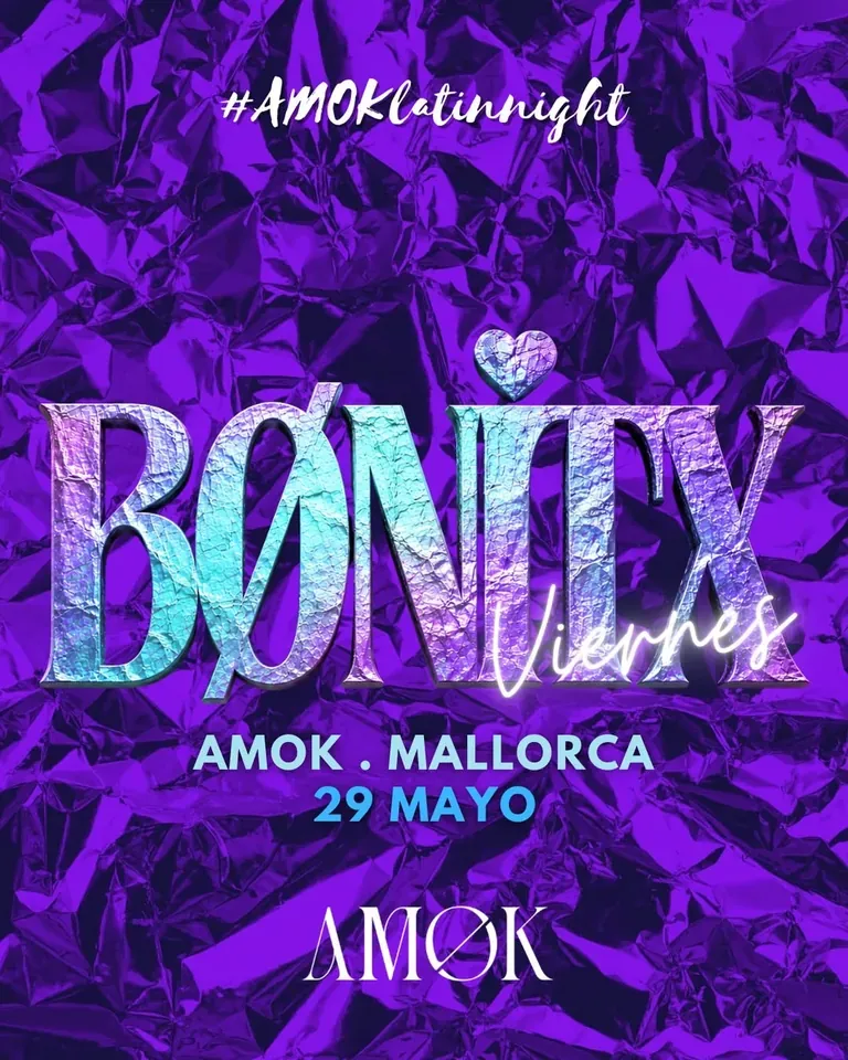 Amok event flyer