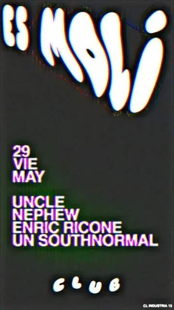 Esmoli Club event flyer