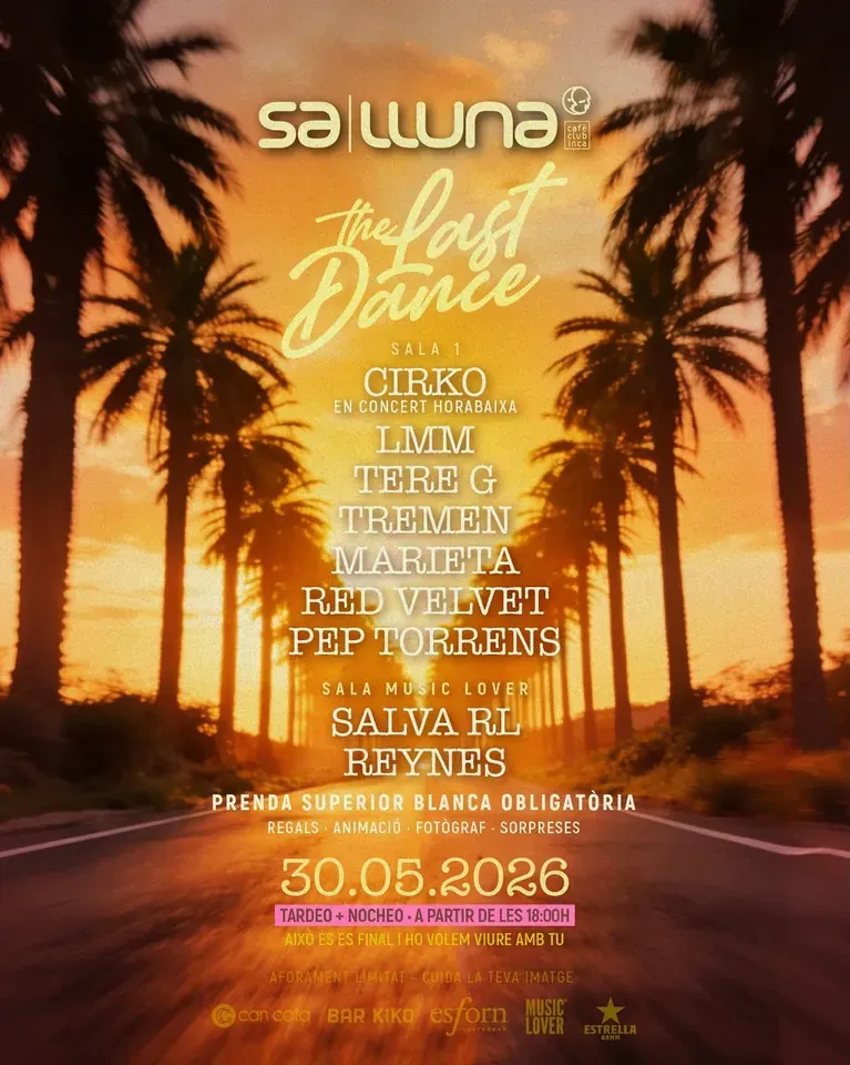Sa Lluna event flyer