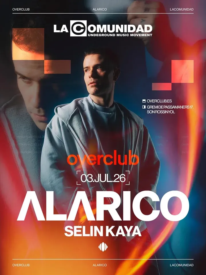 Overclub event flyer