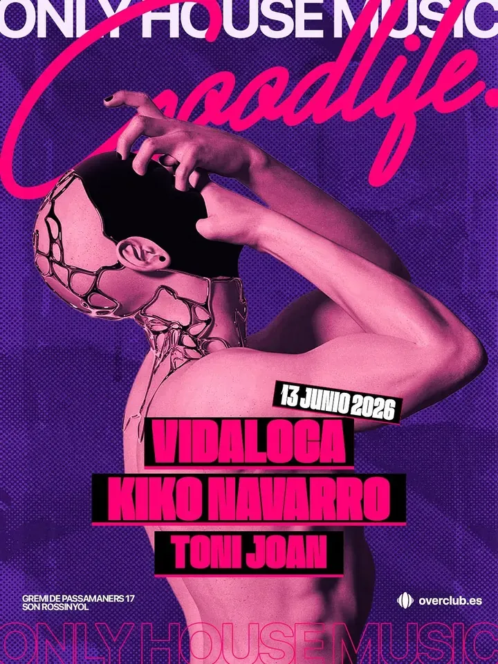 Overclub event flyer