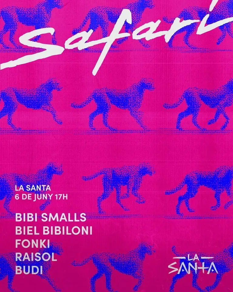 Safari event flyer