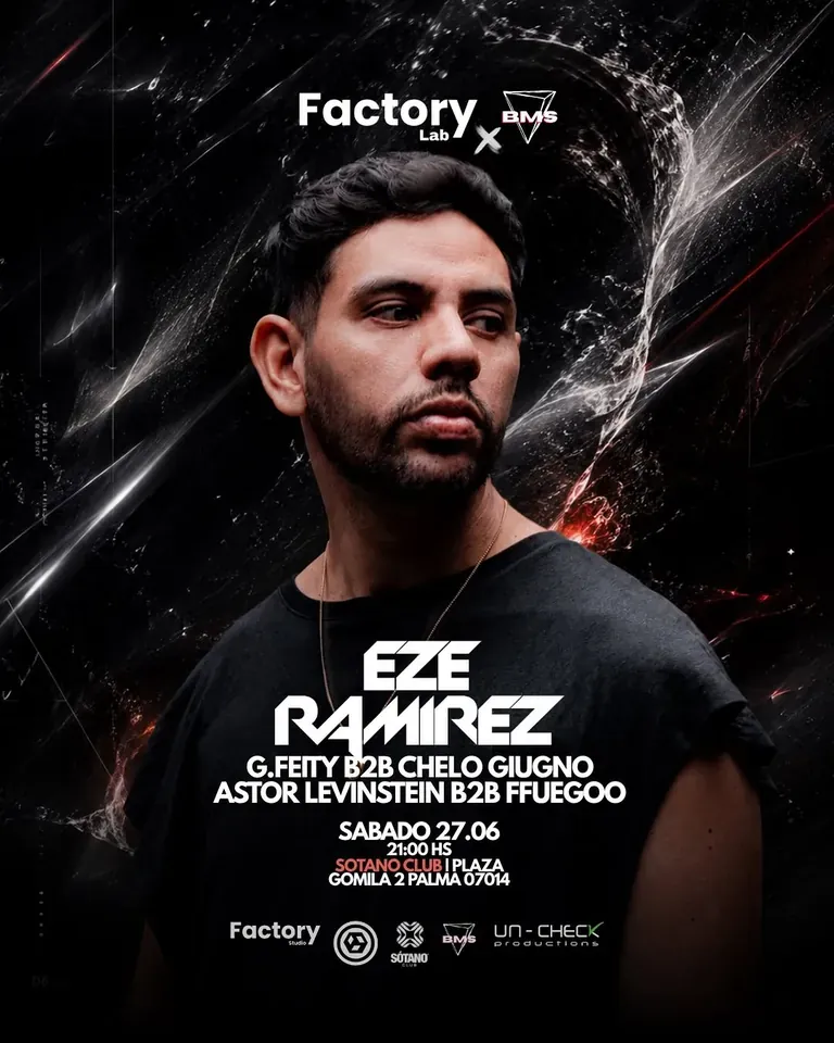 Sótano club event flyer
