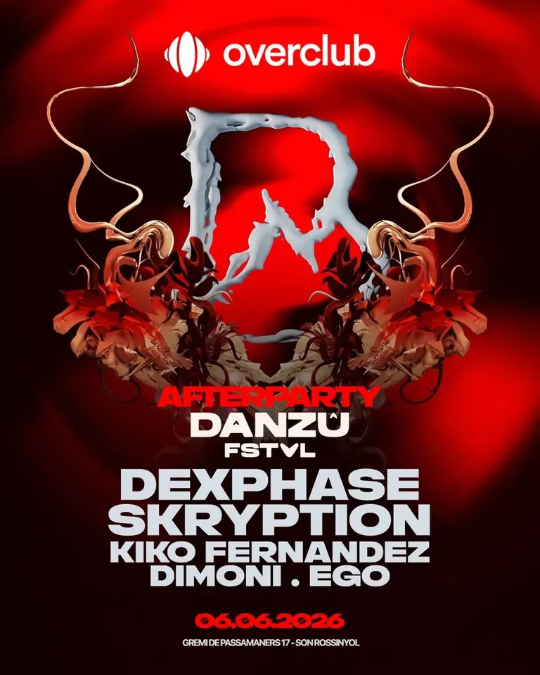 Overclub event flyer