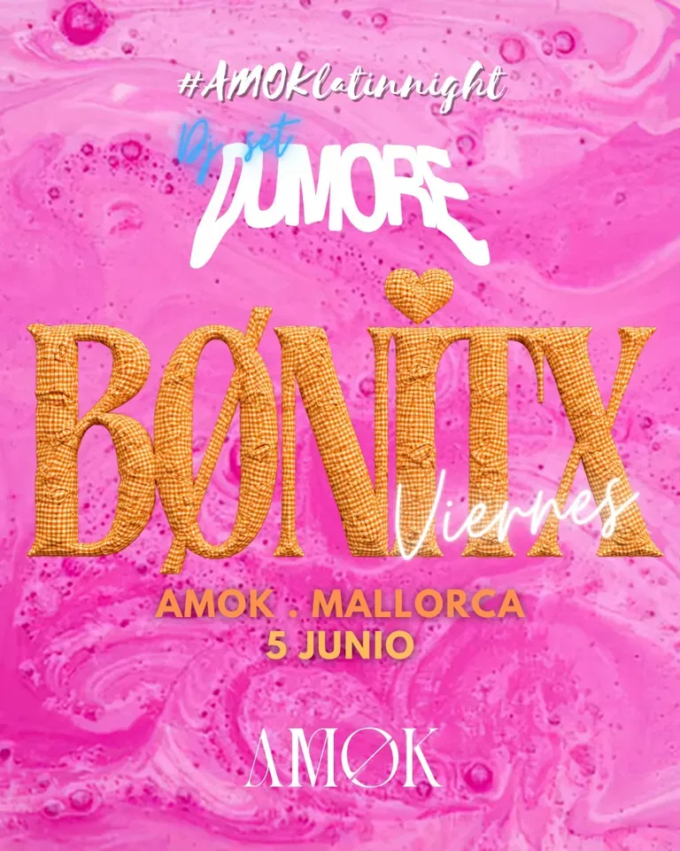 Amok event flyer