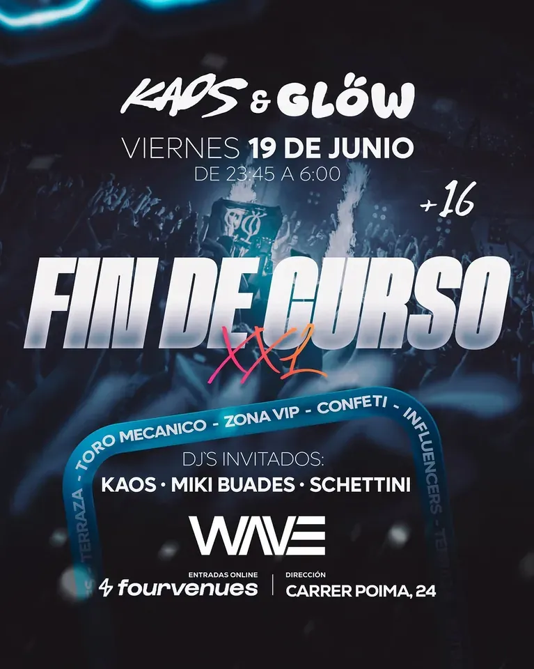 Wave Club event flyer