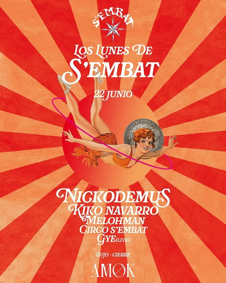 Amok event flyer