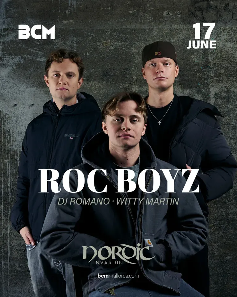 BCM event flyer