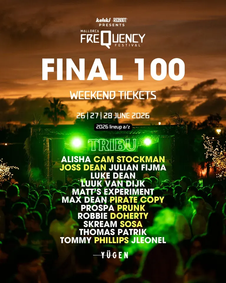 Frequency Festival event flyer