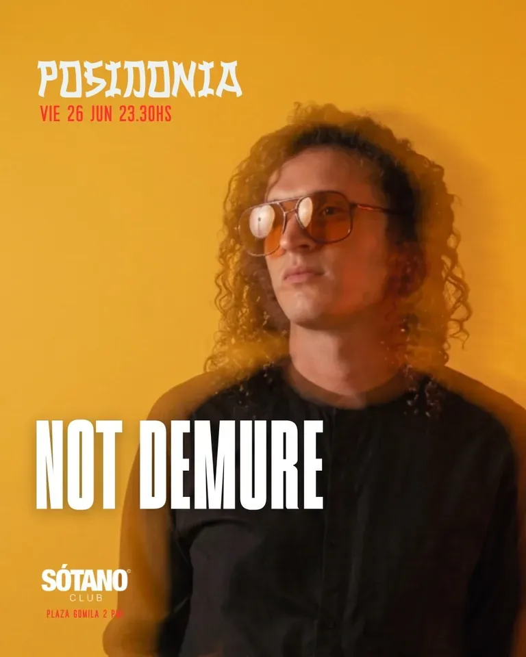 Sótano club event flyer