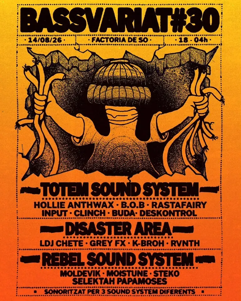 Totem Sound System event flyer