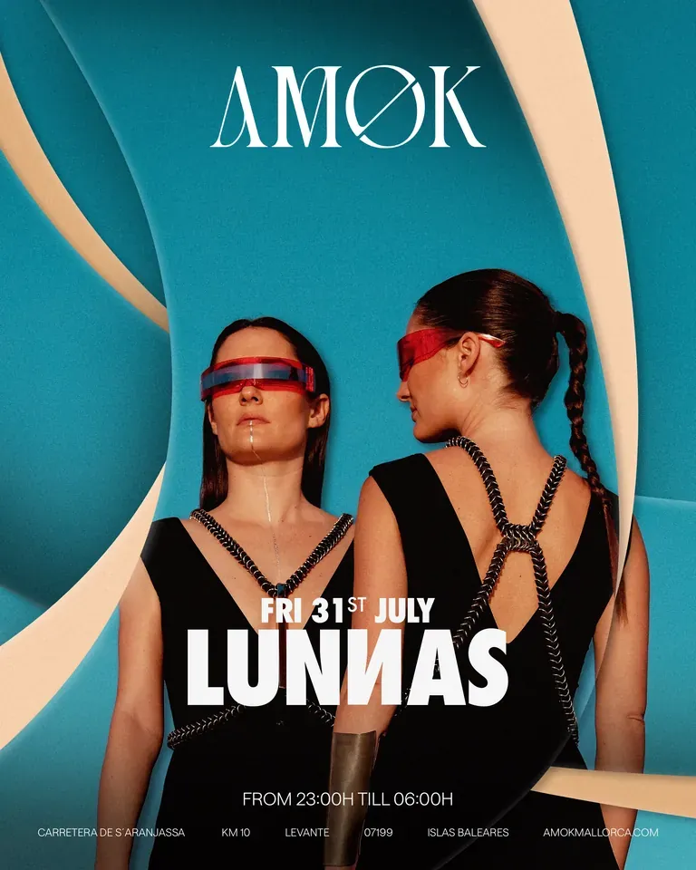 Amok event flyer