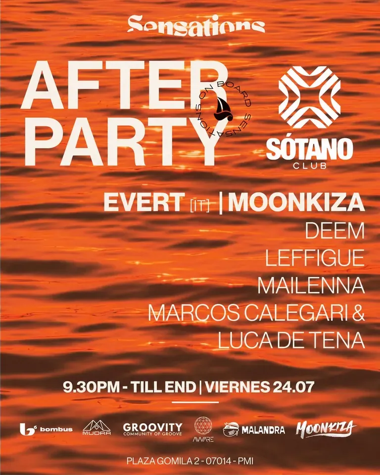 Sótano club event flyer