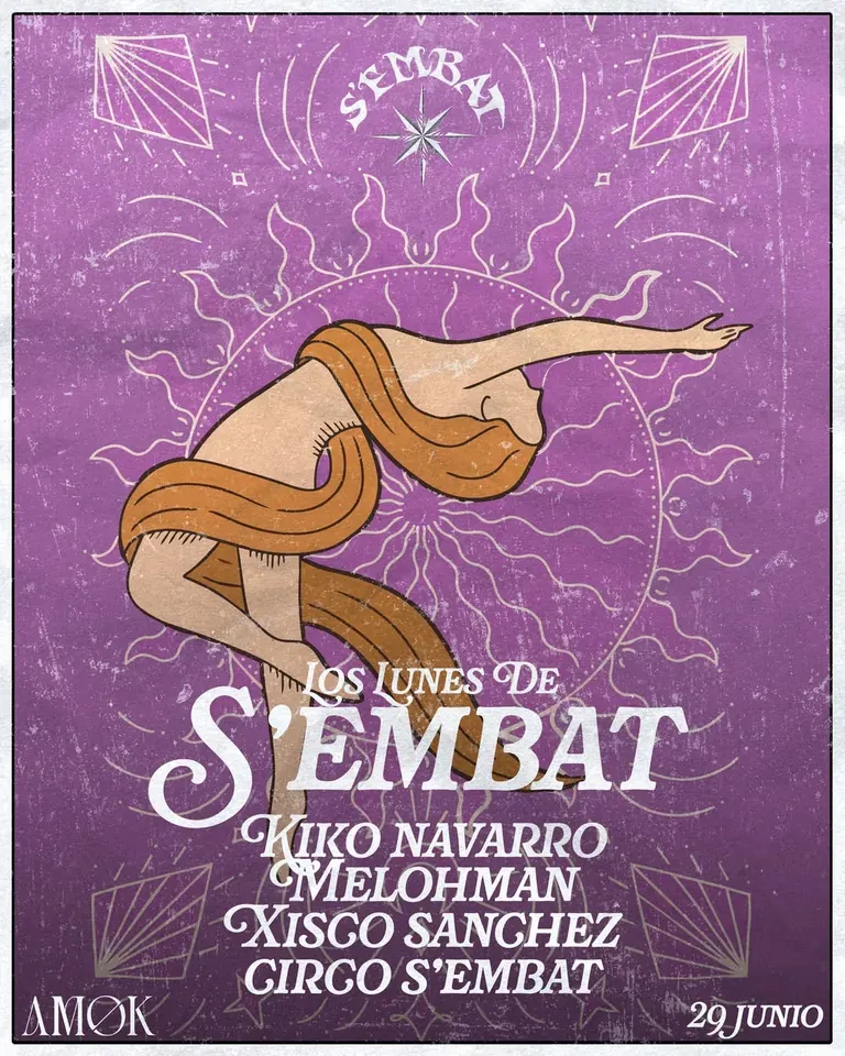 Amok event flyer