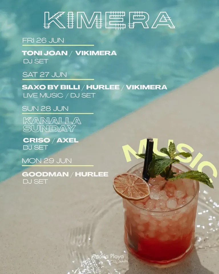 Kimera The Klub event flyer