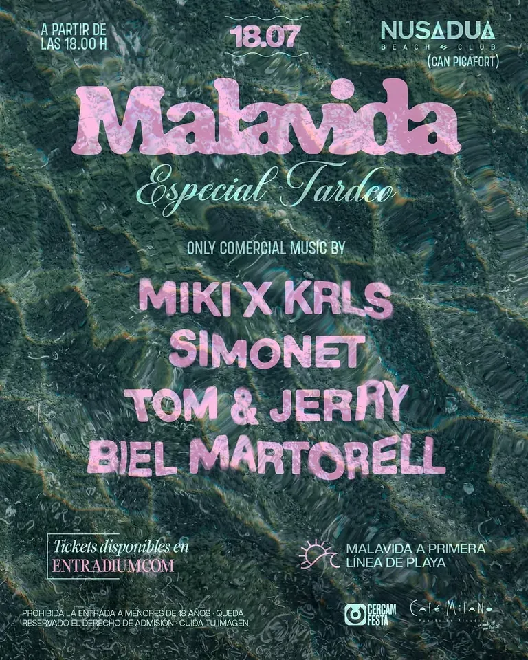 Café Milano event flyer