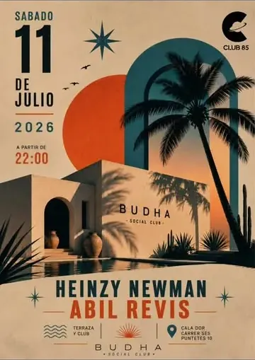 Budha Social Club event flyer
