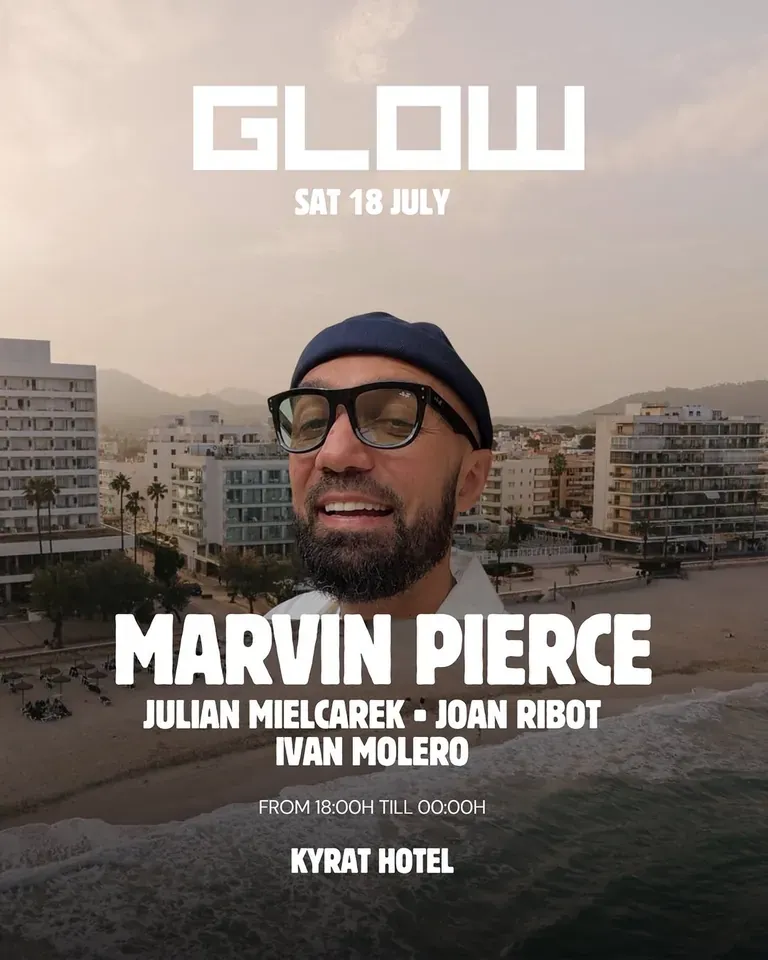 Glow event flyer