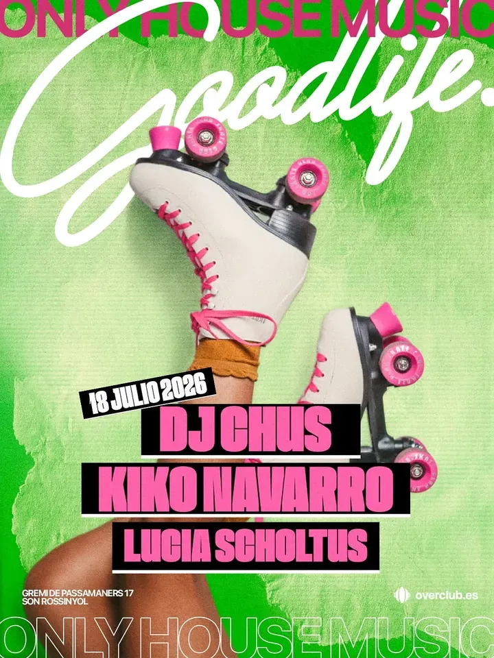 Overclub event flyer