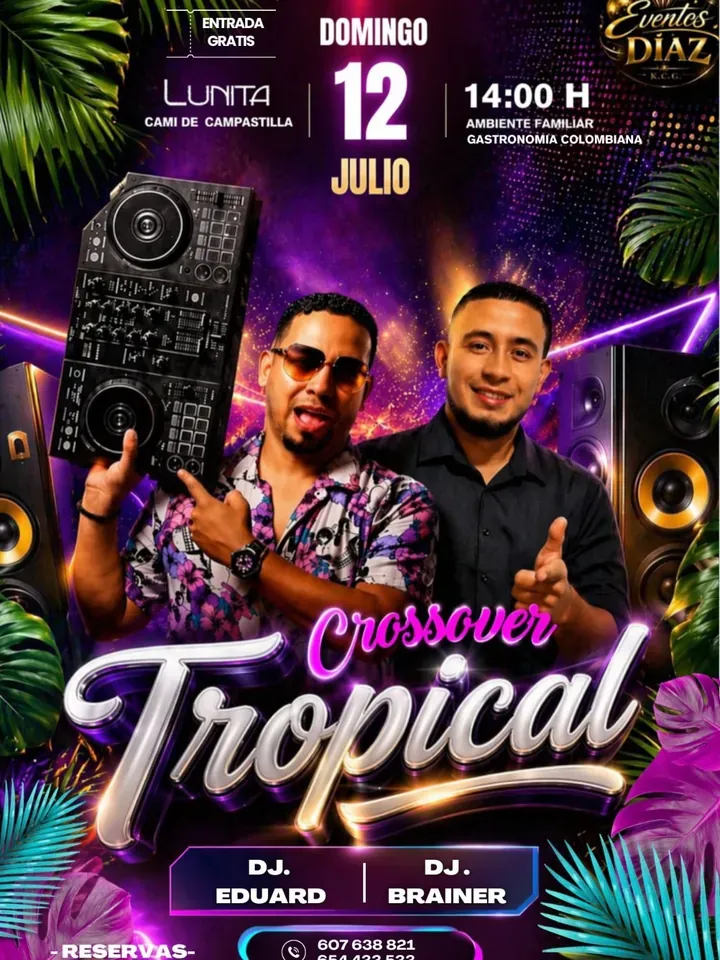 Lunita event flyer