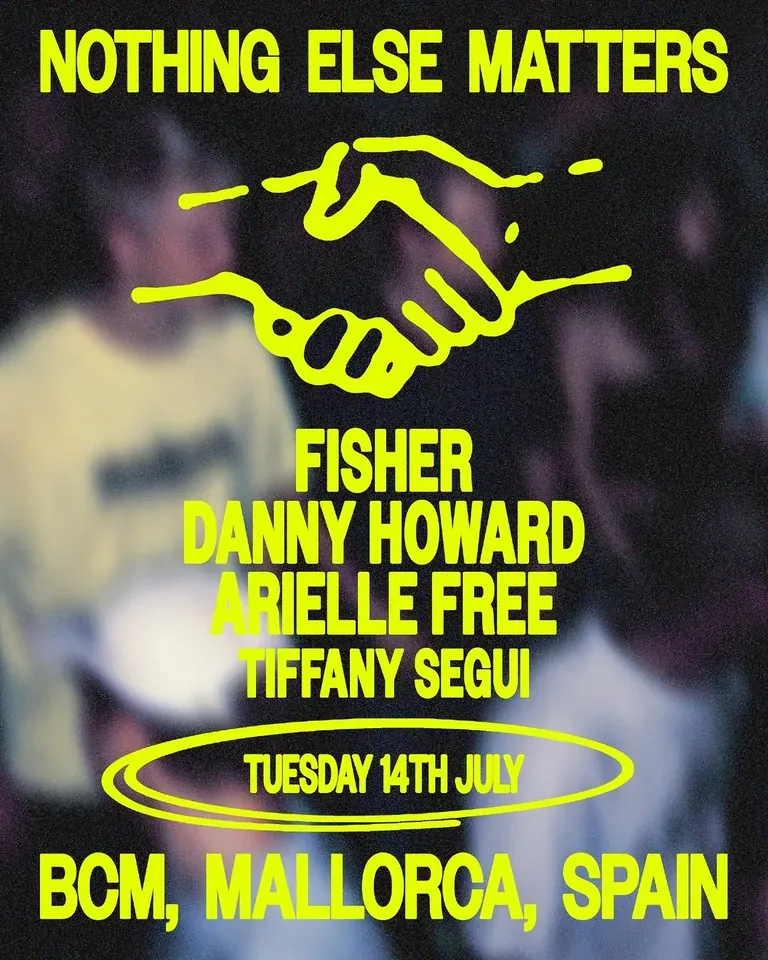 BCM event flyer