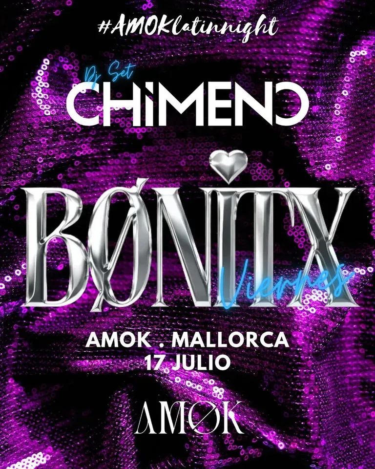 Amok event flyer