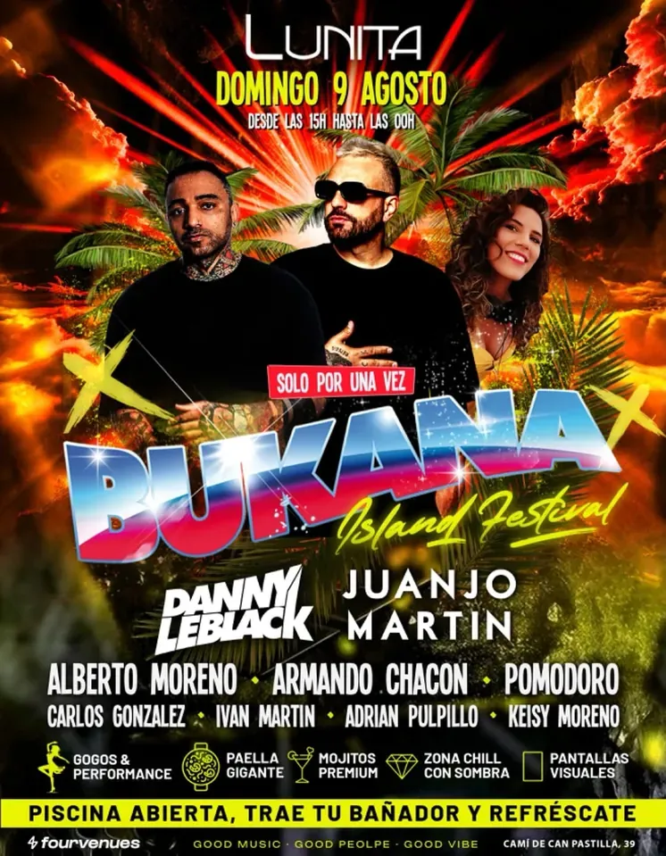 Lunita event flyer