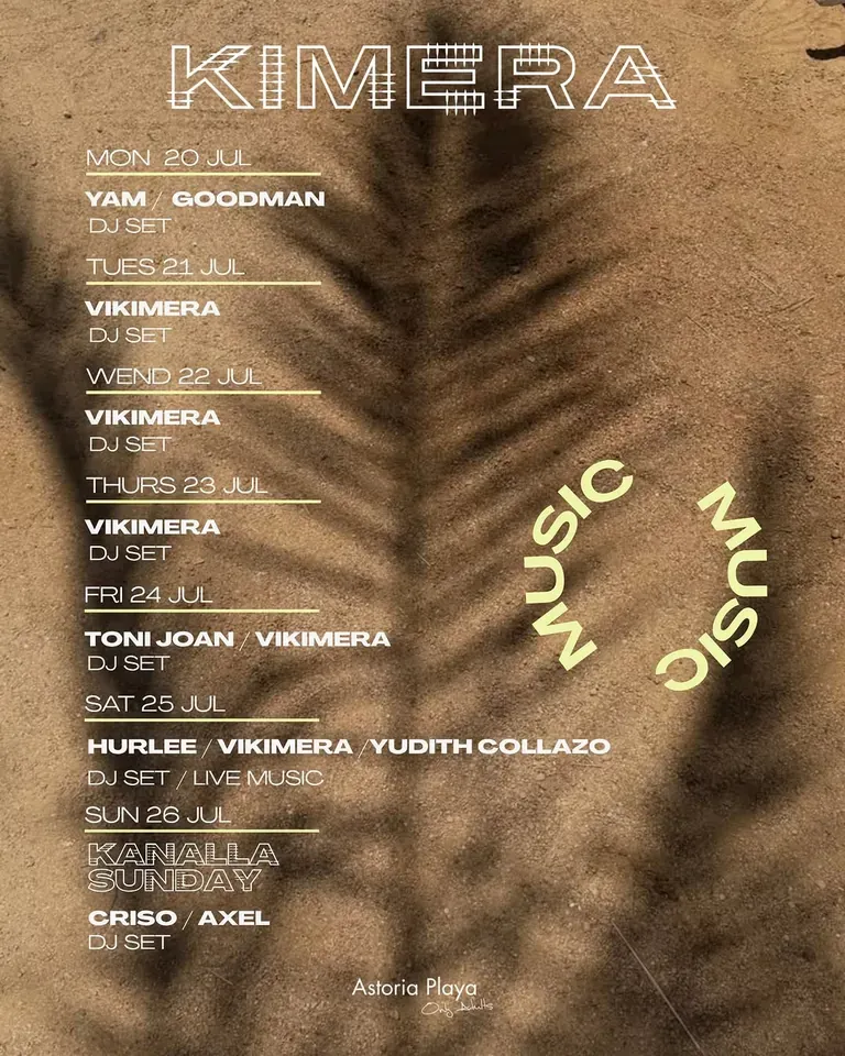 Kimera The Klub event flyer
