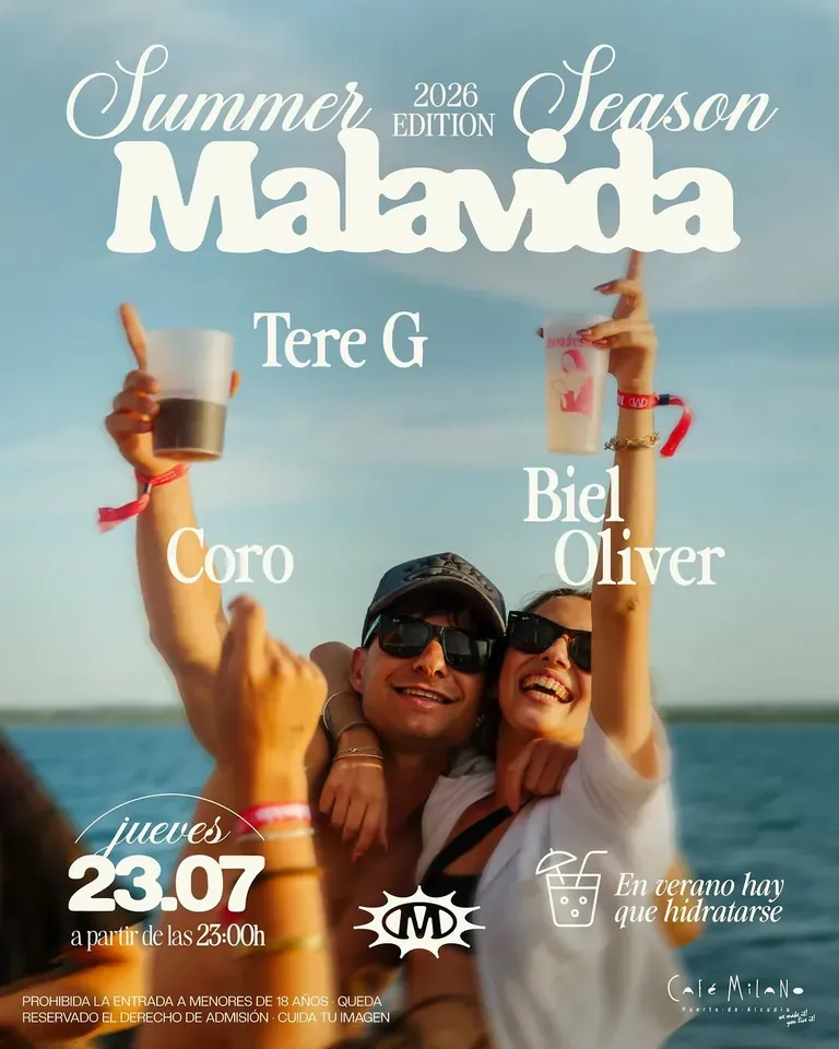 Café Milano event flyer