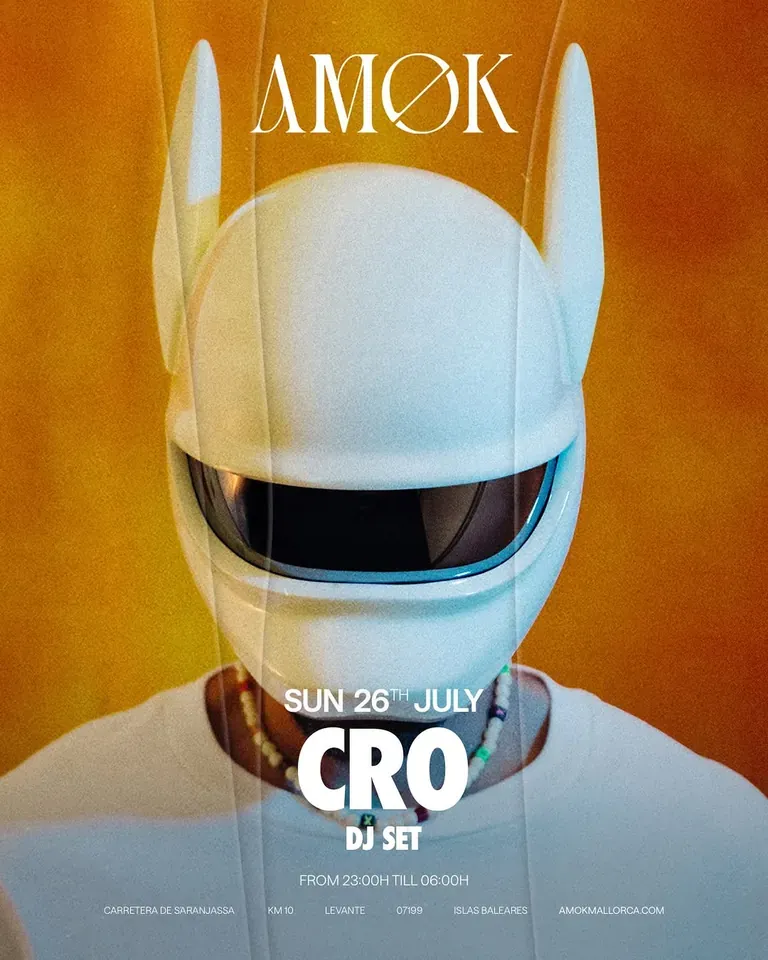 Amok event flyer
