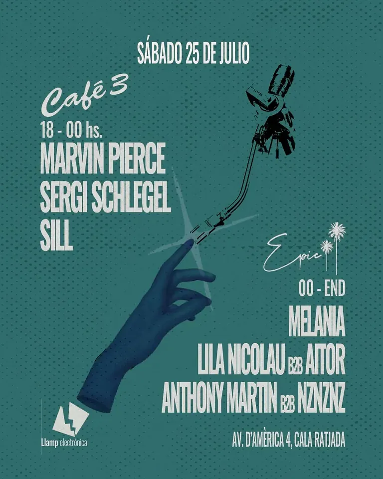 Epic Cala Ratjada event flyer