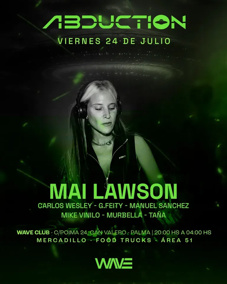 Wave Club event flyer