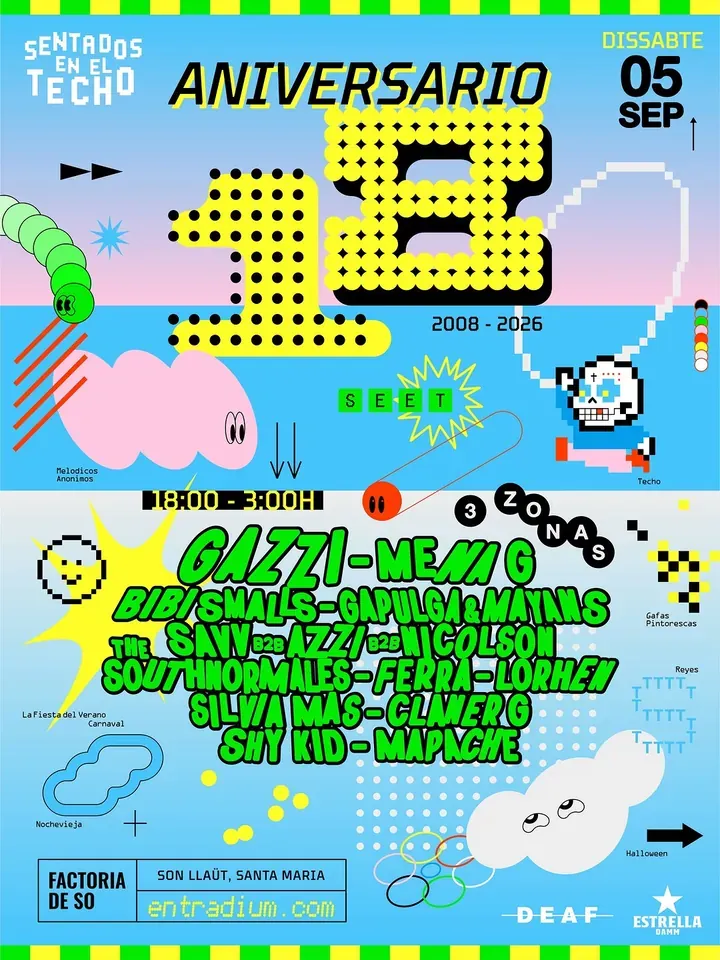 Santa Cata Records event flyer