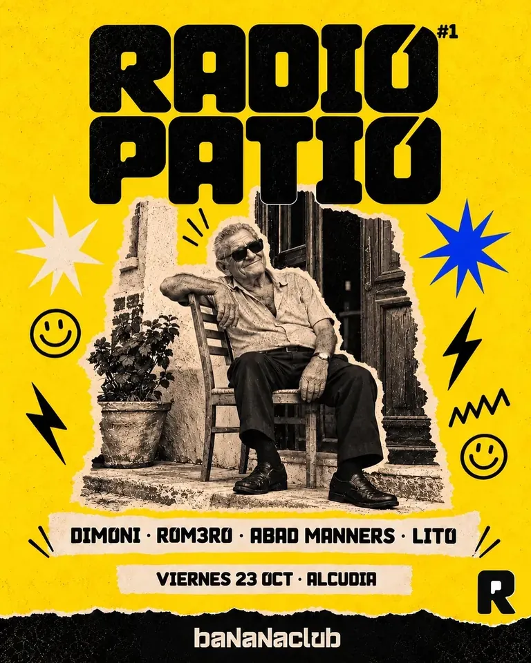 Banana Club event flyer