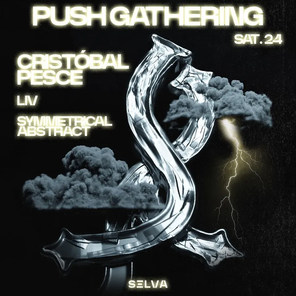 Push. Gathering event flyer