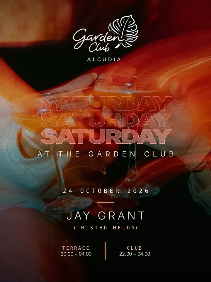 The Garden Club event flyer