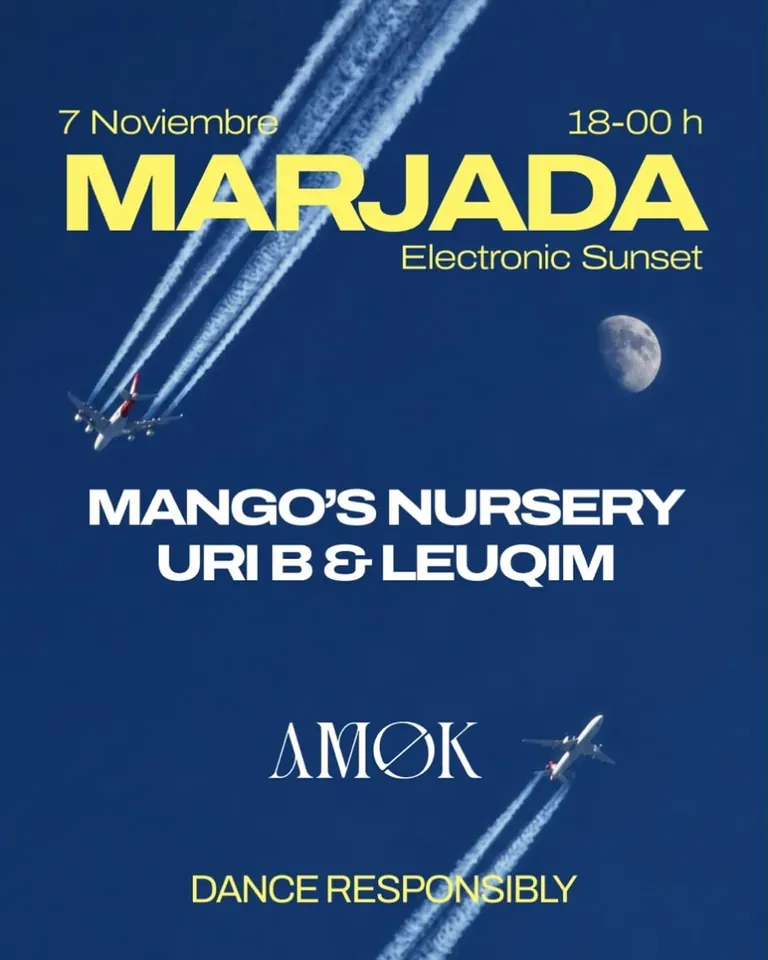 Amok event flyer