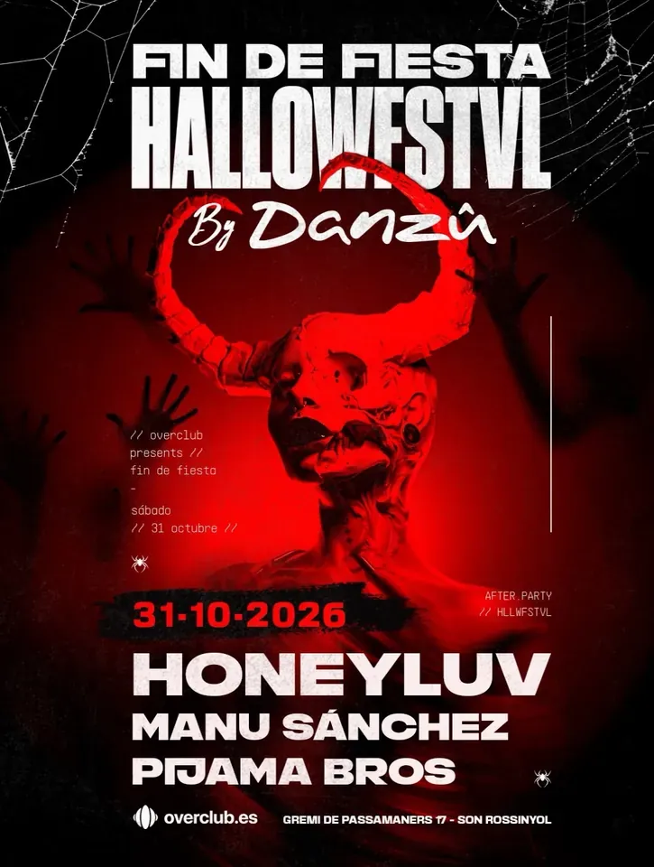 Overclub event flyer